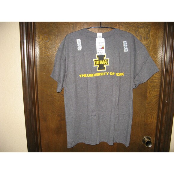 Gildan Other - Mens The University of Iowa Hawkeye Logo Grey T-Shirt Size XL NWT NEW WITH TAGS